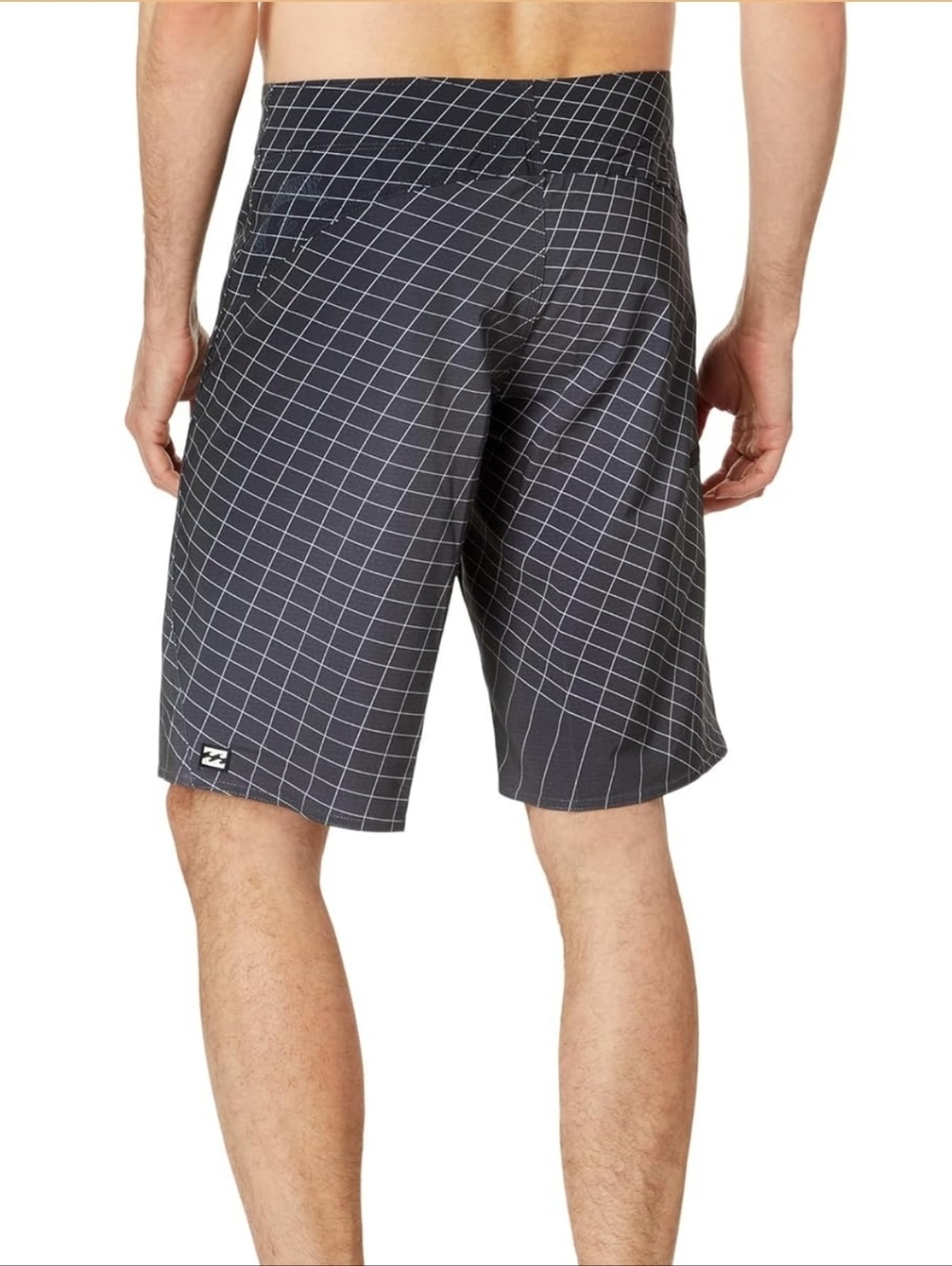 Billabong Black and Purple Grid Men's Fluid Pro Boardshorts 28 NWT - Picture 2 of 12